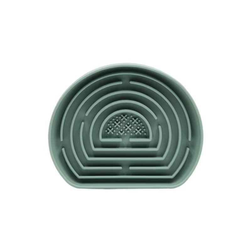 D-Shaped Silicone Slow Feeder — actual product photo